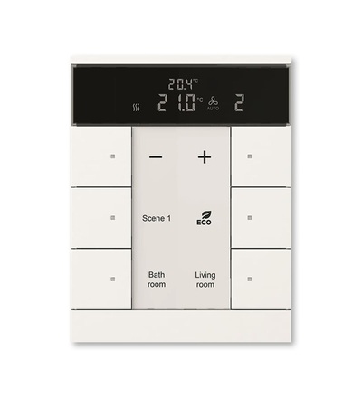 ABB Tenton prvek ovládací 6násobný s termostatem 2CKA006220A0864