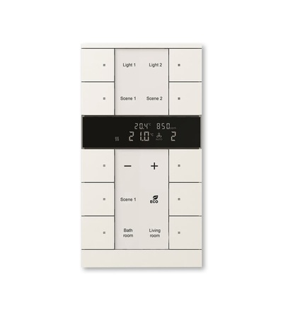 ABB Tenton prvek ovládací 10násobný s termostatem, IAQ 2CKA006220A0867