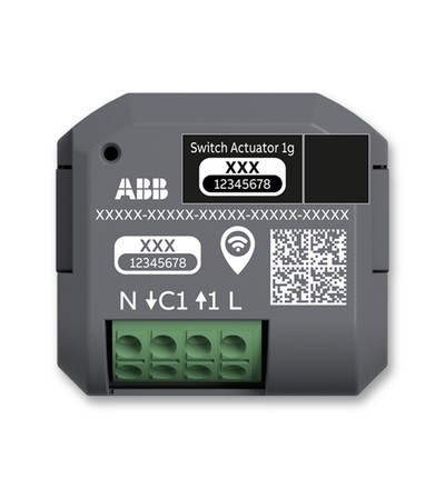 ABB Aktor spínací, 1nás., f@h WL s Bluetooth, vestavný 2CKA006710A0034