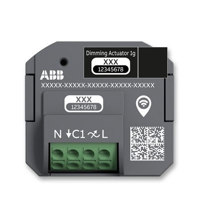ABB Aktor stmívací, 1nás., f@h WL s Bluetooth, vestavný 2CKA006710A0038