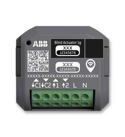 ABB Aktor žaluziový, 1nás., f@h WL s Bluetooth, vestavný 2CKA006710A0041