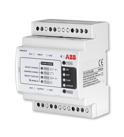 ABB Vysílač stavu napětí RF, řadový, 868 MHz 3299-20418