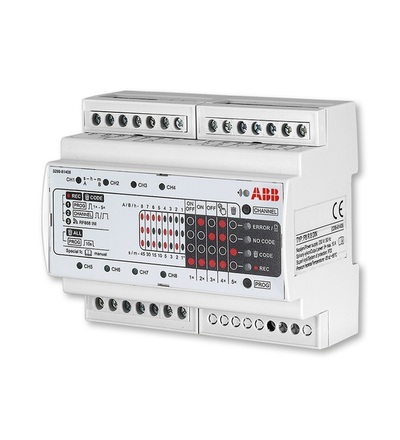 ABB Přijímač RF spínací, 8násobný, řadový, 868 MHz 3299-81408