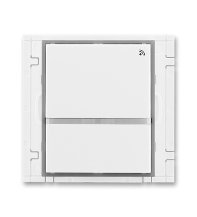 ABB Vysílač RF signálu dvojtlačítkový, nástěnný, 868 MHz 3299E-A21908 04