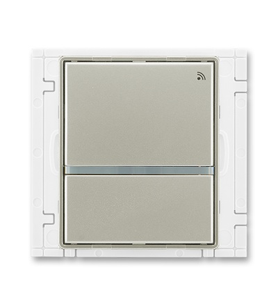 ABB Vysílač RF signálu dvojtlačítkový, nástěnný, 868 MHz 3299E-A21908 32