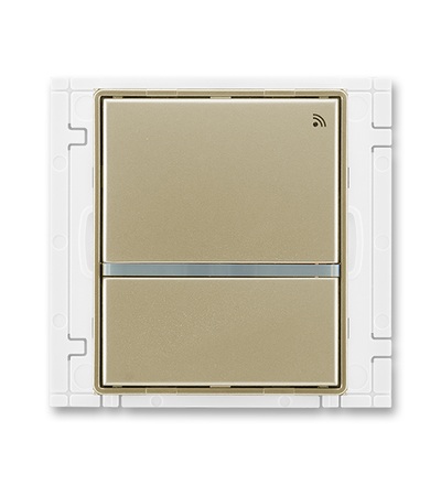 ABB Vysílač RF signálu dvojtlačítkový, nástěnný, 868 MHz 3299E-A21908 33