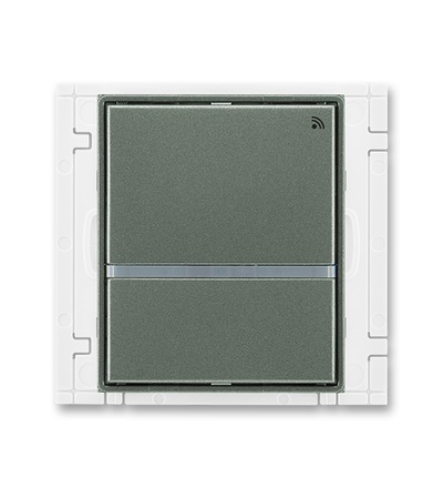 ABB Vysílač RF signálu dvojtlačítkový, nástěnný, 868 MHz 3299E-A21908 34