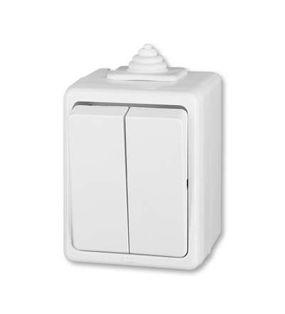 ABB Přepínač sériový, řazení 5, IP44 3553-05929 B