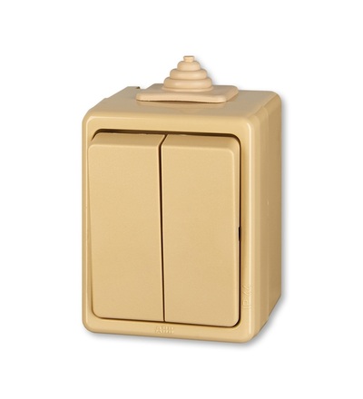 ABB Přepínač sériový, řazení 5, IP44 3553-05929 D