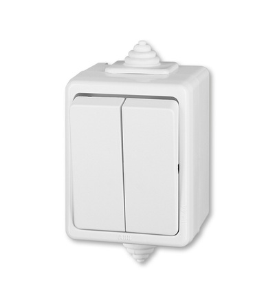 ABB Přepínač střídavý dvojitý, řazení 6+6, IP44 3553-52929 B
