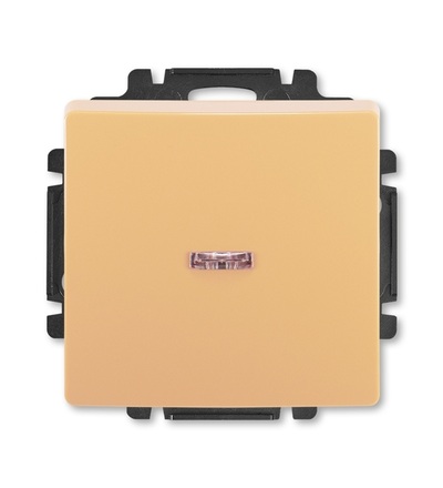ABB Spínač jednopólový, s průzorem, řazení 1, s krytem 3557G-A01341 D1
