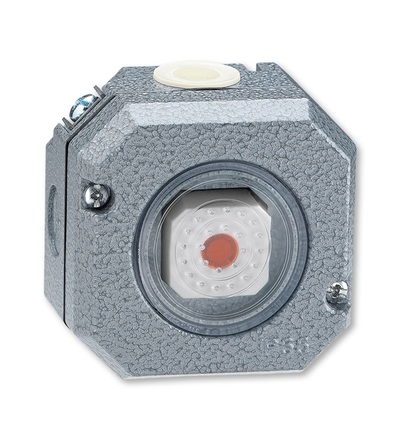 ABB Spínač dvojpólový, s červeným průzorem, se sig. dout., řaz. 2S, Al, IP66 3558-02752