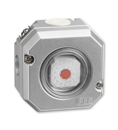 ABB Spínač dvojpólový, s červeným průzorem, se sig. dout., řaz. 2S, Al, IP66 3558-02752 39