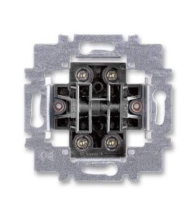 ABB Přístroj ovládače zapínacího dvojitého, řazení 1/0+1/0 3558-A87340