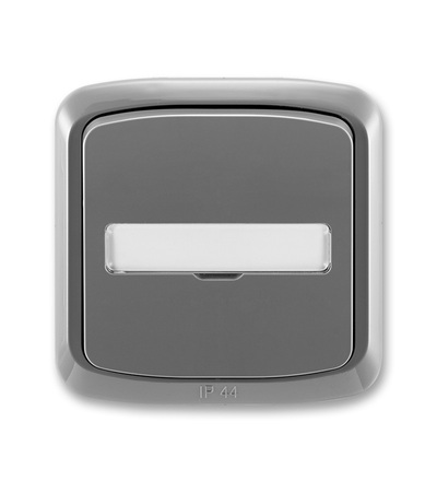 ABB Ovládač zapínací kompl., s prosvětl. popis. polem, řaz. 1/0, 1/0So, IP44 3558A-80920 S2