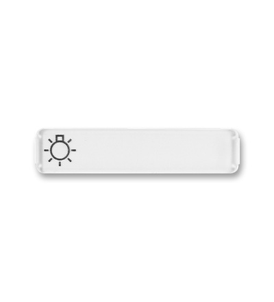 ABB Pole popisové, se symbolem světla 3558A-A27/2