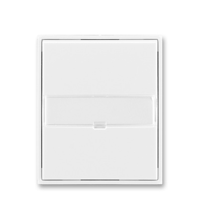 ABB Kryt spínače jednoduchý, s popisovým polem, s čirým průzorem 3558E-A00610 03