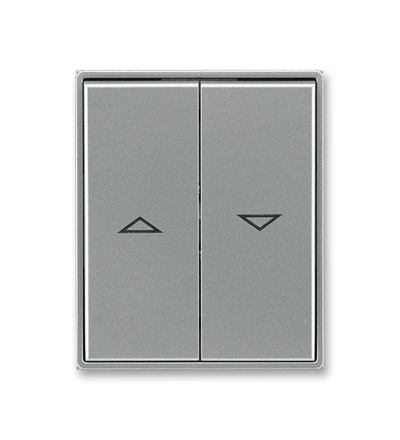 ABB Kryt spínače žaluziového kolébkového, dělený, s potiskem 3558E-A00662 36