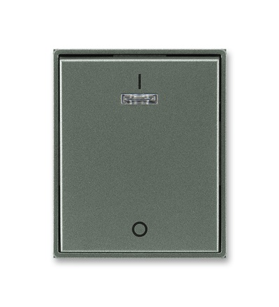 ABB Kryt jednoduchý s potiskem a čirým průzorem (pro spínače řaz. 3S) 3558E-A00933 34