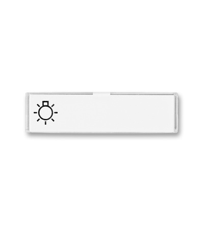ABB Pole popisové, se symbolem světla 3558E-A10/2