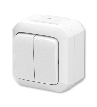 ABB Přepínač střídavý dvojitý, řazení 6+6, IP54 3558N-C52510 B