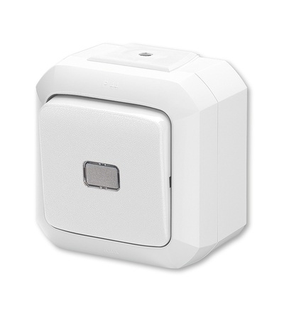 ABB Ovládač přepínací s čirým průzorem, se svorkou N, ř. 6/0S, 6/0So, IP54, bezšr. sv. 3559N-C86511 B