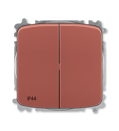 ABB Přepínač sériový, s krytem, řazení 5, IP44, bezšroubové svorky 3559A-A05940 R2