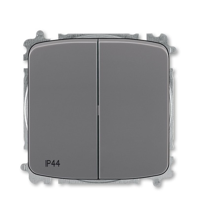 ABB Přepínač sériový, s krytem, řazení 5, IP44, bezšroubové svorky 3559A-A05940 S2