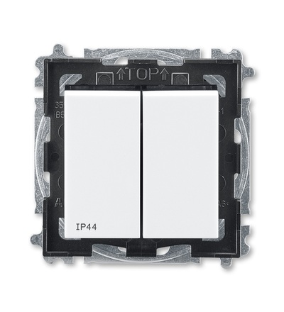 ABB Přepínač sériový, s krytem, řazení 5, IP44 3559H-A05940 62