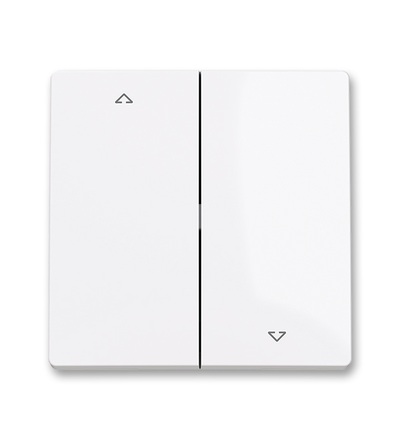 ABB Kryt spínače žaluziového dělený, s potiskem 3559T-A00662 500