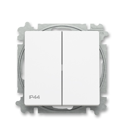 ABB Přepínač dvojitý střídavý, s krytem, řazení 6+6, IP44 3559T-A52940 240