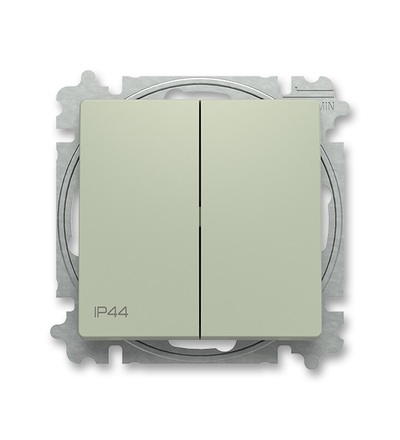 ABB Přepínač dvojitý střídavý, s krytem, řazení 6+6, IP44 3559T-A52940 243
