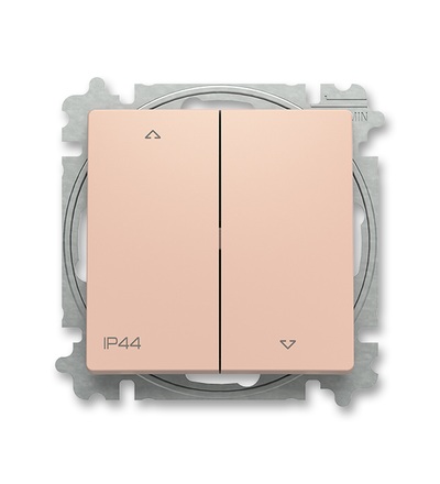 ABB Ovládač žaluziový, s krytem, řazení 1/0+1/0, IP44 3559T-A88940 242
