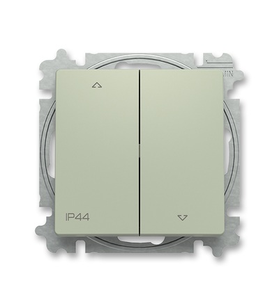 ABB Ovládač žaluziový, s krytem, řazení 1/0+1/0, IP44 3559T-A88940 243