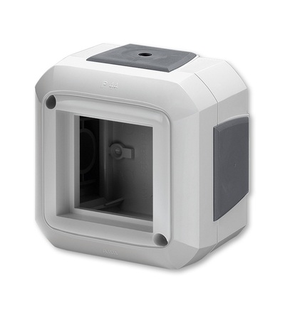 ABB Krabice nástěnná pro přístroje 45x45, pro průběžnou montáž, IP20 3903N-C03540 S