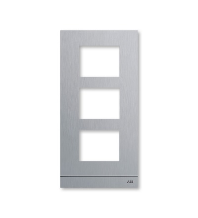 ABB Kryt AUDIO tabla, velikost 1/3 (135 mm), ušlechtilá ocel 2TMA130160X0060