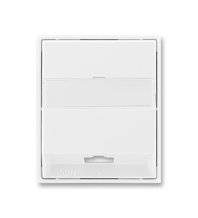 ABB Kryt zásuvky ISDN koncové, jednonásobné 5013E-A00251 03