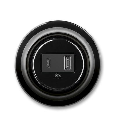 ABB Přístroj nabíjecí USB-A + USB-C 5014K-C00399 N
