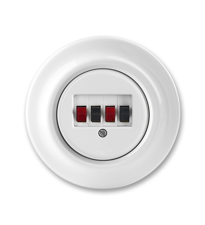 ABB Zásuvka reproduktorová stereofonní 5014K-C00404