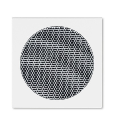 ABB Kryt pro reproduktor AudioWorld, s kulatou mřížkou (rozměr 55x55 mm) 5016H-A00075 03