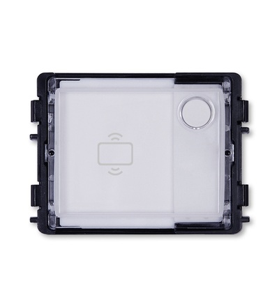 ABB Modul tlačítkový, 1násobný, se snímačem IC karet (135 mm) 2TMA130160N0006