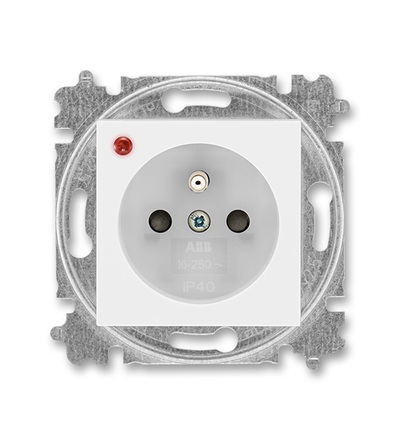ABB Zásuvka jednonásobná, s ochranou před přepětím 5599H-A02357 01