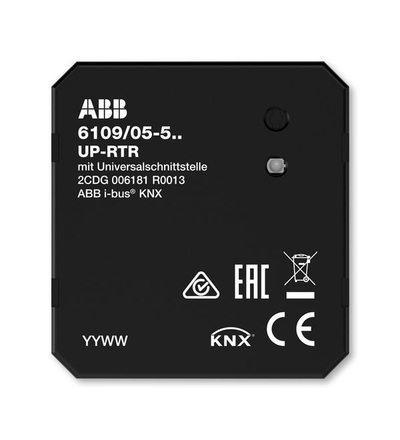 ABB Termostat prostorový s 5násobným univerzálním vstupem 2CKA006181A0013