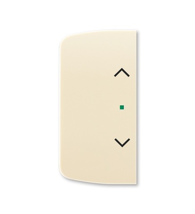 ABB Kryt 2násobný levý/pravý, symbol „žaluzie“ 6220A-A02002 C