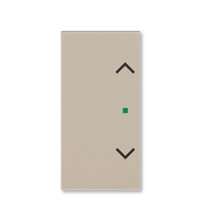 ABB Kryt 2násobný levý/pravý, symbol „žaluzie“ 6220H-A02002 18