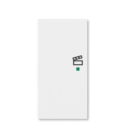 ABB Kryt 2násobný levý, symbol „scény“ 6220H-A02103 03