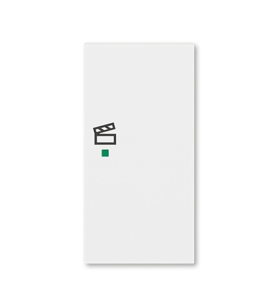 ABB Kryt 2násobný pravý, symbol „scény“ 6220H-A02203 03