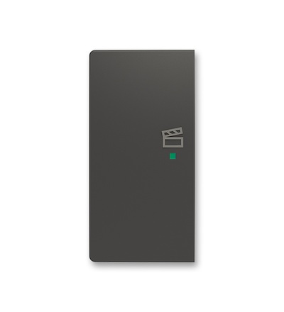 ABB Kryt 2násobný levý, symbol 