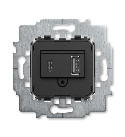 ABB Přístroj nabíjecí USB-A + USB-C 2CKA006400A0399