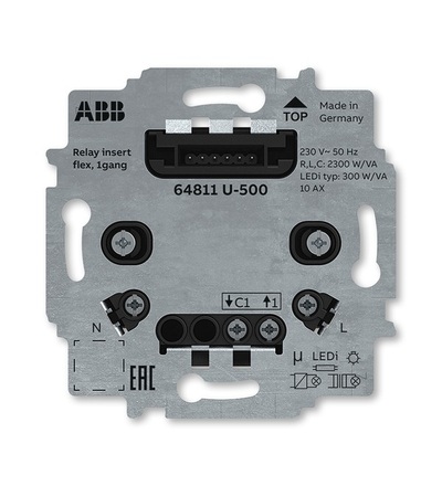 ABB Přístroj spínací flex, s jedním relé 2CKA006800A3042